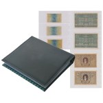 Set, Polish Brands (1916 - 1919) in a clasper (approx. 65 pieces).