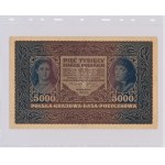 Set, Polish Brands (1919 - 1923) in a clasper (approx. 57 pieces).