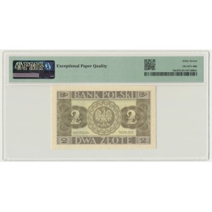 2 zloty 1936 - without series and subprint - PMG 67 EPQ