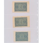 Set, Occupation (1940 - 1941) in a clasper (approx. 64 pieces).