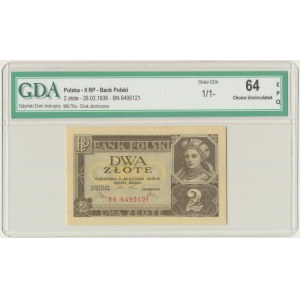 2 gold 1936 - BN - GDA 64 EPQ