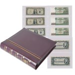 Large lot of USA, Russia, Germany, mix of banknotes in an album (approx. 106 pcs.)