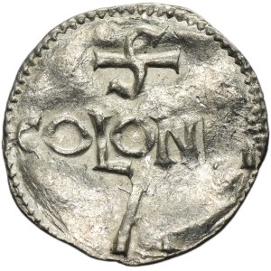 Germany, Lower Lorraine, Archbishopric of Cologne, Otto III, Denarius