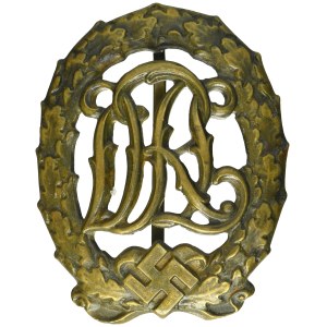 Germany, Third Reich, Bronze DRL Sports Badge