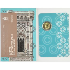 San Marino, 2 Euro Rome 2017 R - Giotto