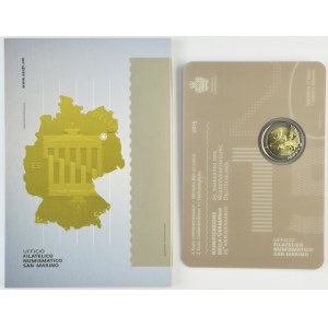 San Marino, 2 Euro Rome 2015 - 25th Anniversary of German Reunification