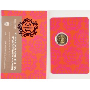 San Marino, 2 Euro Rome 2017 R - International Year of Sustainable Tourism for Development