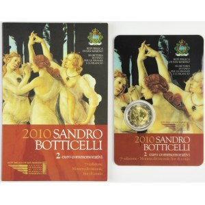 Sam Marino, 2 Euro Rome 2010 - Sandro Botticelli