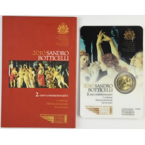 Sam Marino, 2 Euro Rome 2010 - Sandro Botticelli