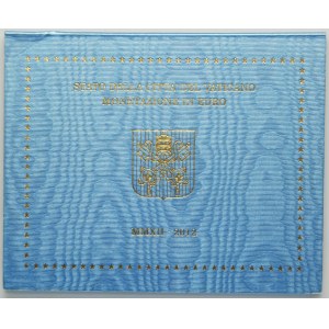 Set, Papal States, Vatican, Benedict XVI, Euro coins 2012 (8 pcs.)