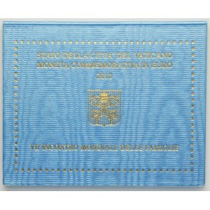 Papal States, Vatican, Francis, 2 Euro Rome 2012 R - 7th World Meeting of Families