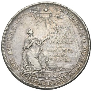 Germany, Bavaria, Wedding medal of Maximilian III and Maria Anna von Sachsen 1747 - EXTREMELY RARE