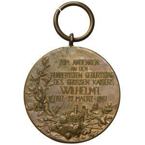 Germany, Prussia, Zentenarmedaille 1897