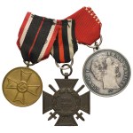Germany, Third Reich, Set of Decorations (3 pcs.)