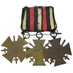 Third Reich, Cross of Merit for the War of 1914-1918 (3 pcs.)