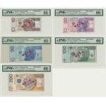 Set, 10-200 gold 1994 - MODEL - AA 0000000 - PMG 65-66 EPQ.