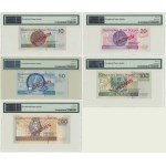 Set, 10-200 gold 1994 - MODEL - AA 0000000 - PMG 65-66 EPQ.