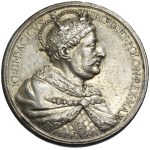 John III Sobieski, Medal Grzymułtowski treaty with Russia 1686 - VERY RARE, SILVER, ex. Potocki
