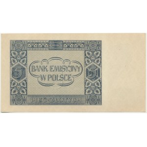 5 zlotych, 1941 - AD -