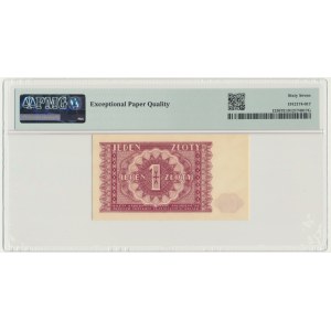 1 zloty, 1946 - PMG 67 EPQ