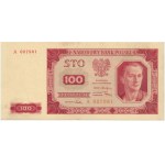 100 zlotys 1948 - A - série très rare