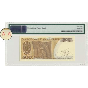 500 zlotych, 1974 - AA - PMG 67 EPQ