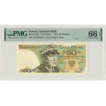 50 złotych, 1975 - AA - PMG 66 EPQ - VERY RARE