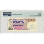 20 zlotych, 1982 - A - PMG 67 EPQ - first series
