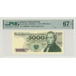 5,000 zlotys, 1982 - A - PMG 67 EPQ - first series