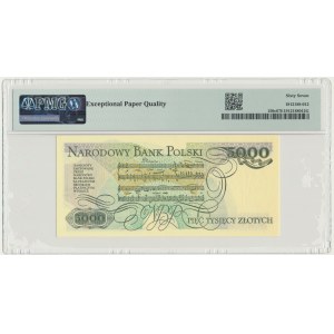 5,000 zlotys, 1988 - CP - PMG 67 EPQ - first series of that year