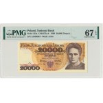 20,000 zlotys, 1989 - A - PMG 67 EPQ - first series