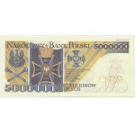 5 million zlotys, 1995 - AH - autographed by A. Heidrich