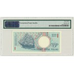 1 złoty 1990 - A - PMG 68 EPQ - pierwsza seria