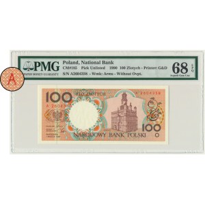 100 Złoty 1990 – A – PMG 68 EPQ