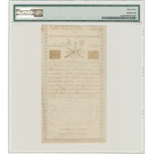 10 złotych 1794 - B - znw. D&C BLAUW - z herbem w filigranie - PMG 63
