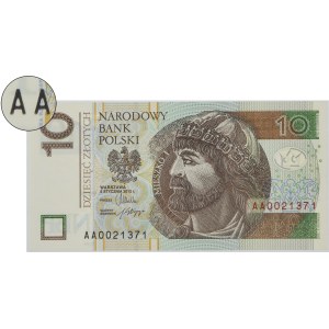 10 Złoty 2012 – AA –