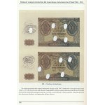 100 Złoty 1941 – ungeschnittener Bogen (2 Stück) – ohne Seriennummer und Nummerierung, gezähnt – Abgebildet im Katalog von Czesław Miłczak