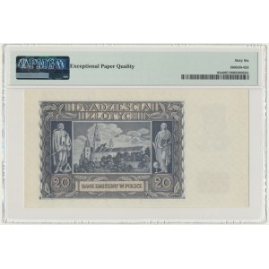 20 zlotys 1940 - N - PMG 66 EPQ