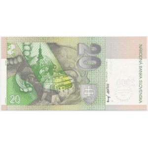 Slovakia, 20 Korun 2000 - commemorative note -