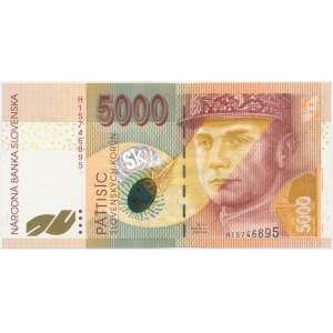 Slovakia, 5.000 Korun 1999