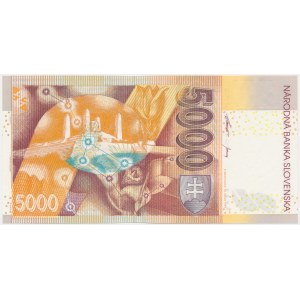 Slovakia, 5.000 Korun 1999