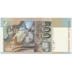 Slovaquie, 500 couronnes, 1996