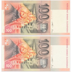 Slovakia, 100 Korun 1999 (2 pcs.)