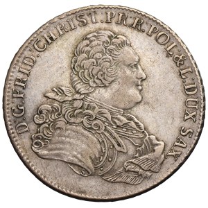 Friedrich Christian, Thaler Leipzig 1763 EDC
