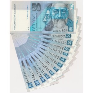 Slovakia, set 50 Korun 2005 (13 pcs.)
