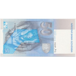 Slovakia, 50 Korun 1993 - 7-digits -