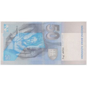 Slovakia, 50 Korun 1993 - 7-digits -