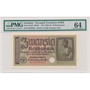 Germany, 20 Reichsmark (1940-45) - PMG 64