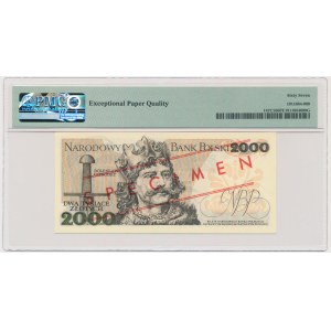 2,000 zlotys 1979 - DESIGN - S 0000000 - No. 1084 - PMG 67 EPQ