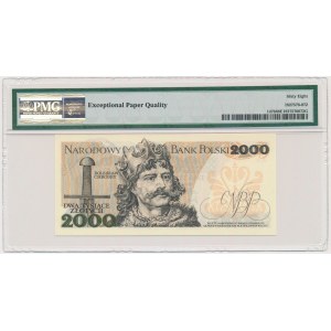 2 000 zlotys 1979 - AA - PMG 68 EPQ